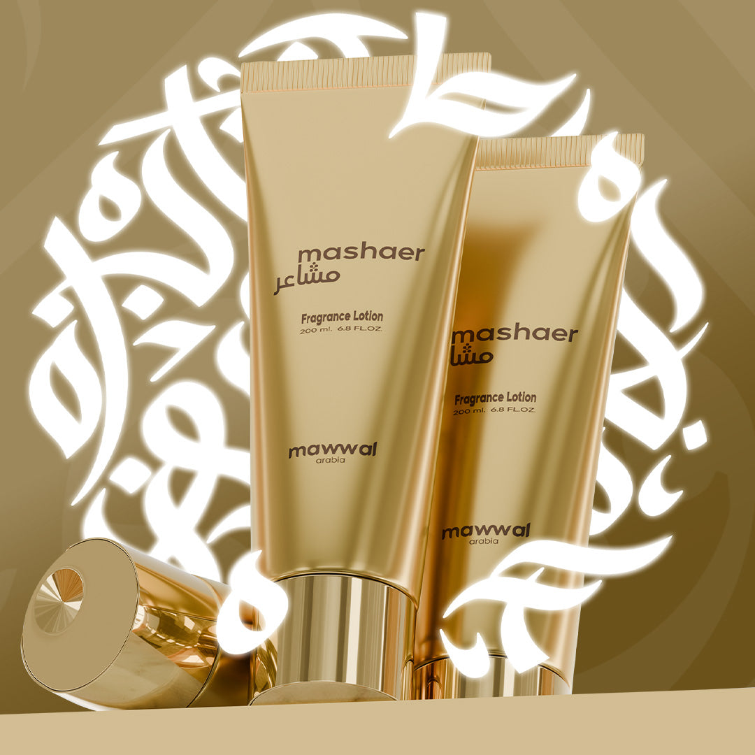 Kit 3 Cremes Hidratantes Mawwal Mashaer Feminino 200ml