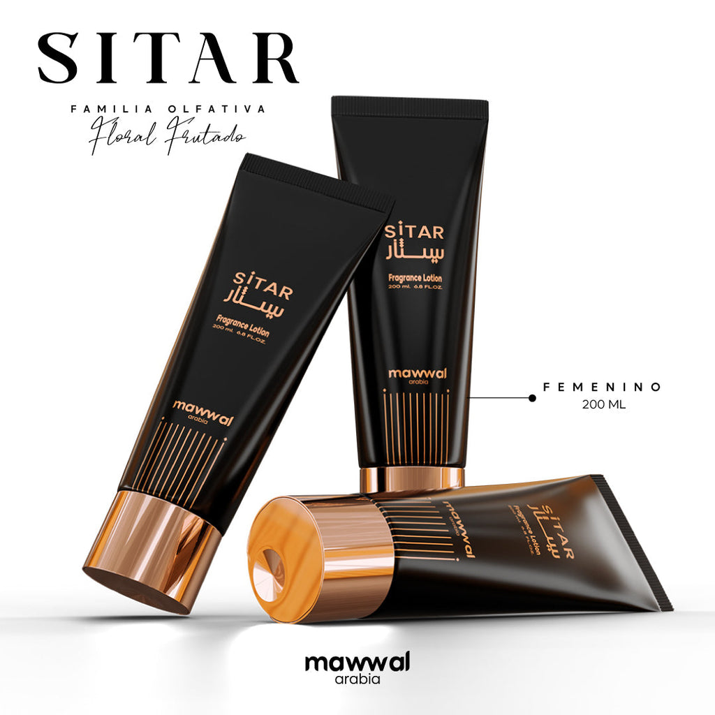 Kit 3 Cremes Hidratantes Mawwal Sitar Feminino 200ml