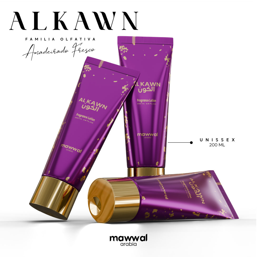 Kit 3 Cremes Hidratantes Mawwal Alkawn Unissex 200ml