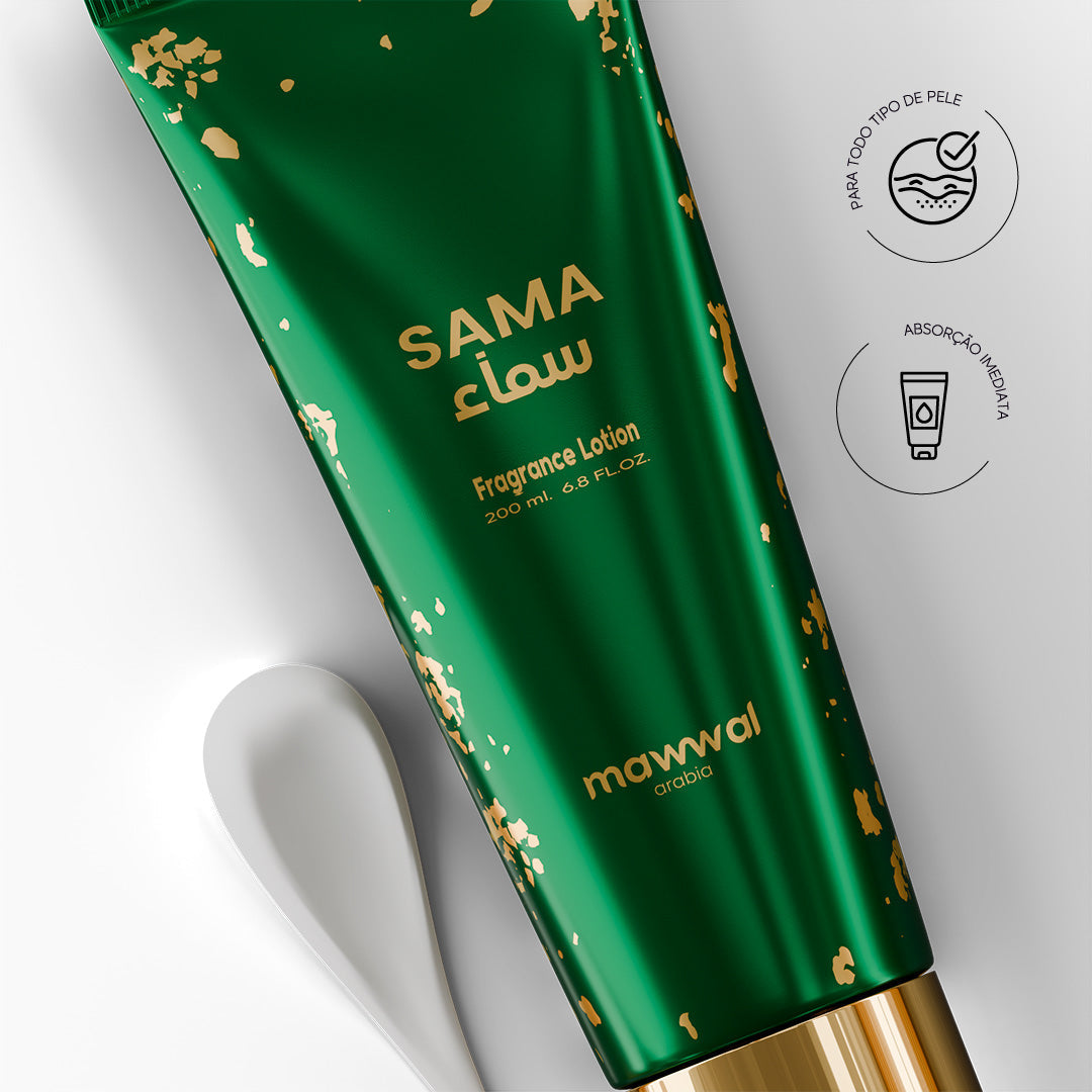 Kit Masculino Sama Mawwal Arábia – Perfume e Hidratante Corporal