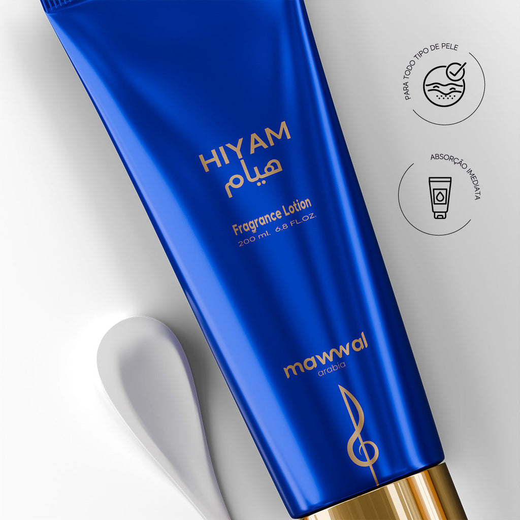 Kit Masculino Hiyam Mawwal Arábia – Spray e Hidratante Corporal