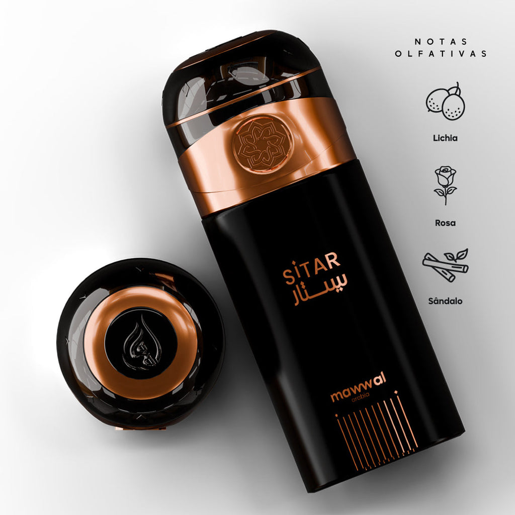 Kit Feminino Sitar Mawwal Arábia – Perfume e Spray