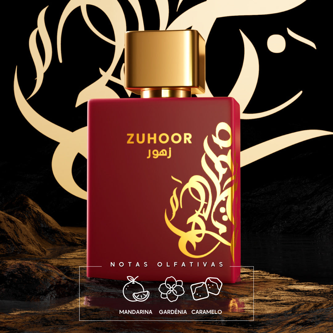 Kit Feminino Zuhoor Mawwal Arábia – Perfume e Spray