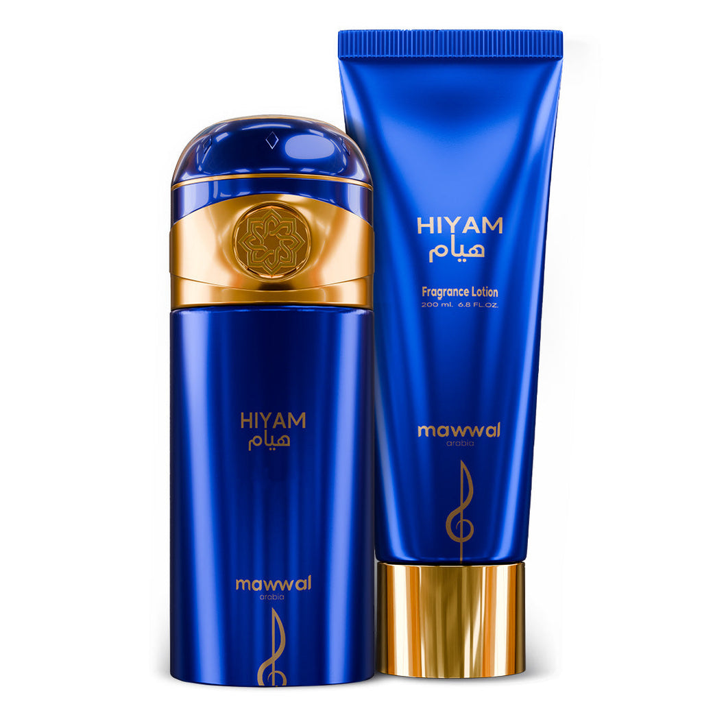 Kit Masculino Hiyam Mawwal Arábia – Spray e Hidratante Corporal
