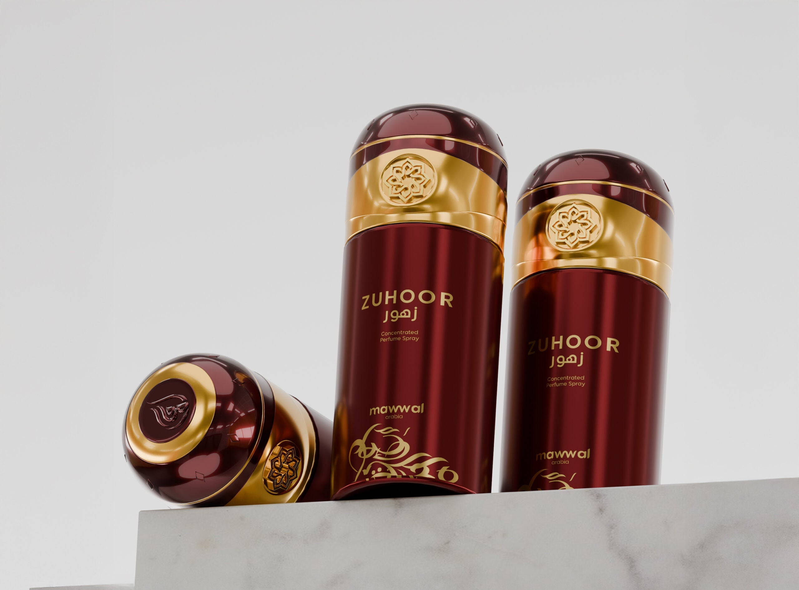 Perfume Spray Mawwal Energy Zuhoor Feminino 250ML