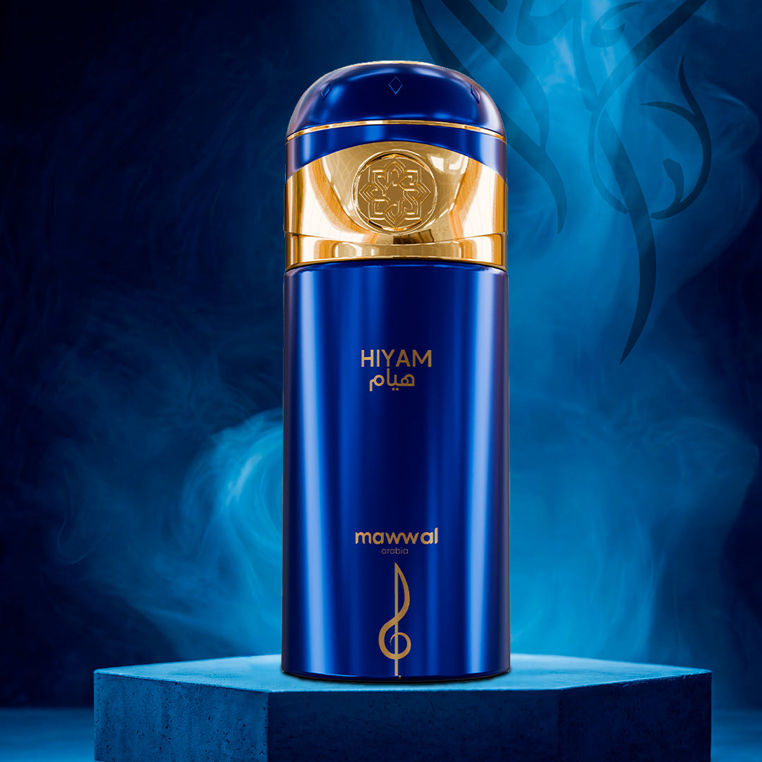 Kit 3 Perfumes Spray Mawwal Hiyam Masculino 250ml