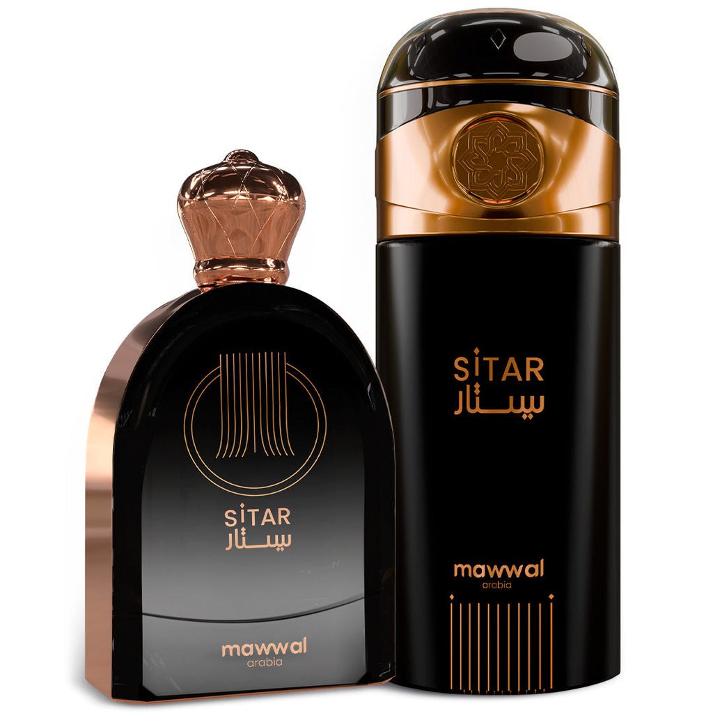 Kit Feminino Sitar Mawwal Arábia – Perfume e Spray