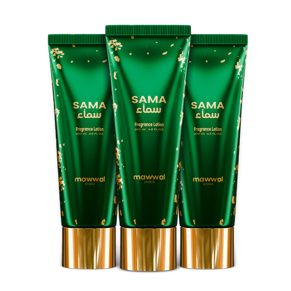 Kit 3 Cremes Hidratantes Mawwal Sama Masculino 200ml
