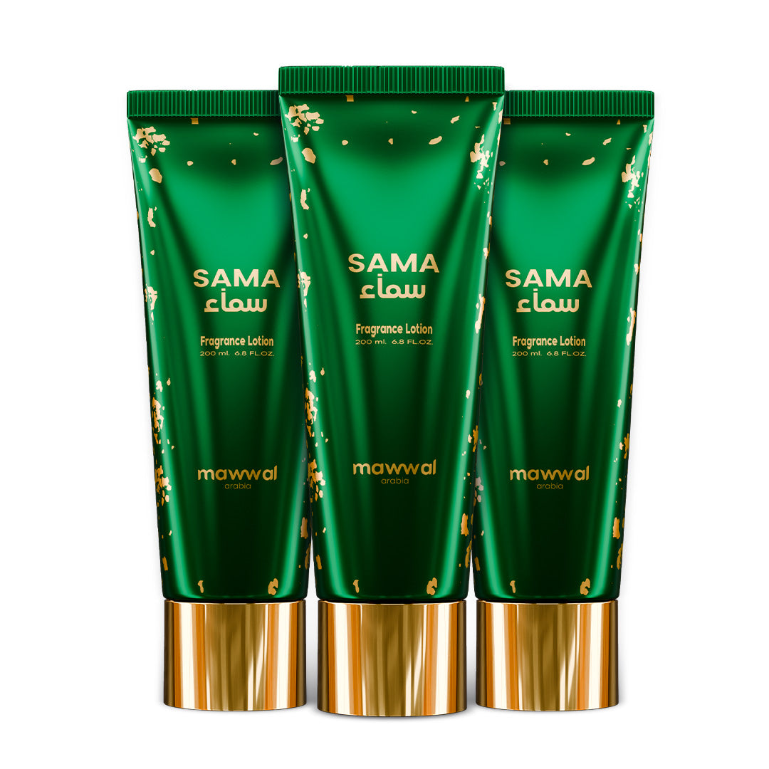 Kit 3 Cremes Hidratantes Mawwal Sama Masculino 200ml