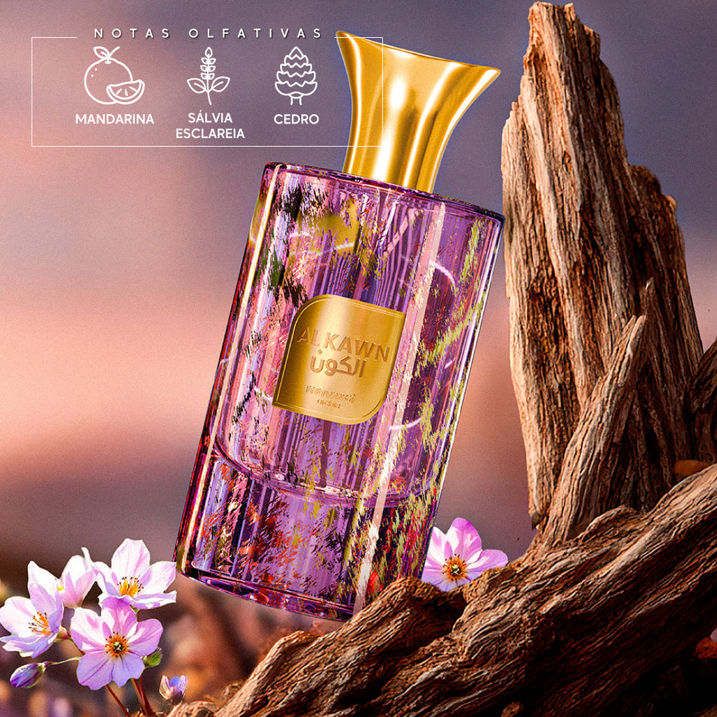 Kit Unissex Alkawn Mawwal Arábia – Perfume e Hidratante Corporal