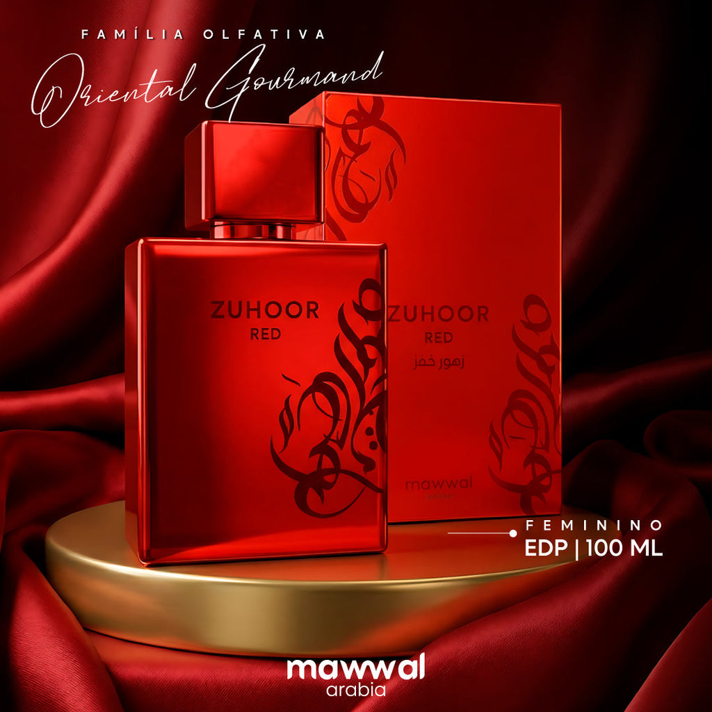 Perfume Mawwal Zuhoor Red Feminino 100ml Eau de Parfum