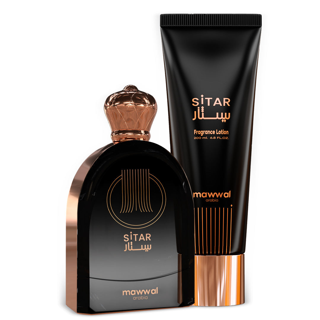 Kit Feminino Sitar Mawwal Arábia – Perfume e Hidratante Corporal