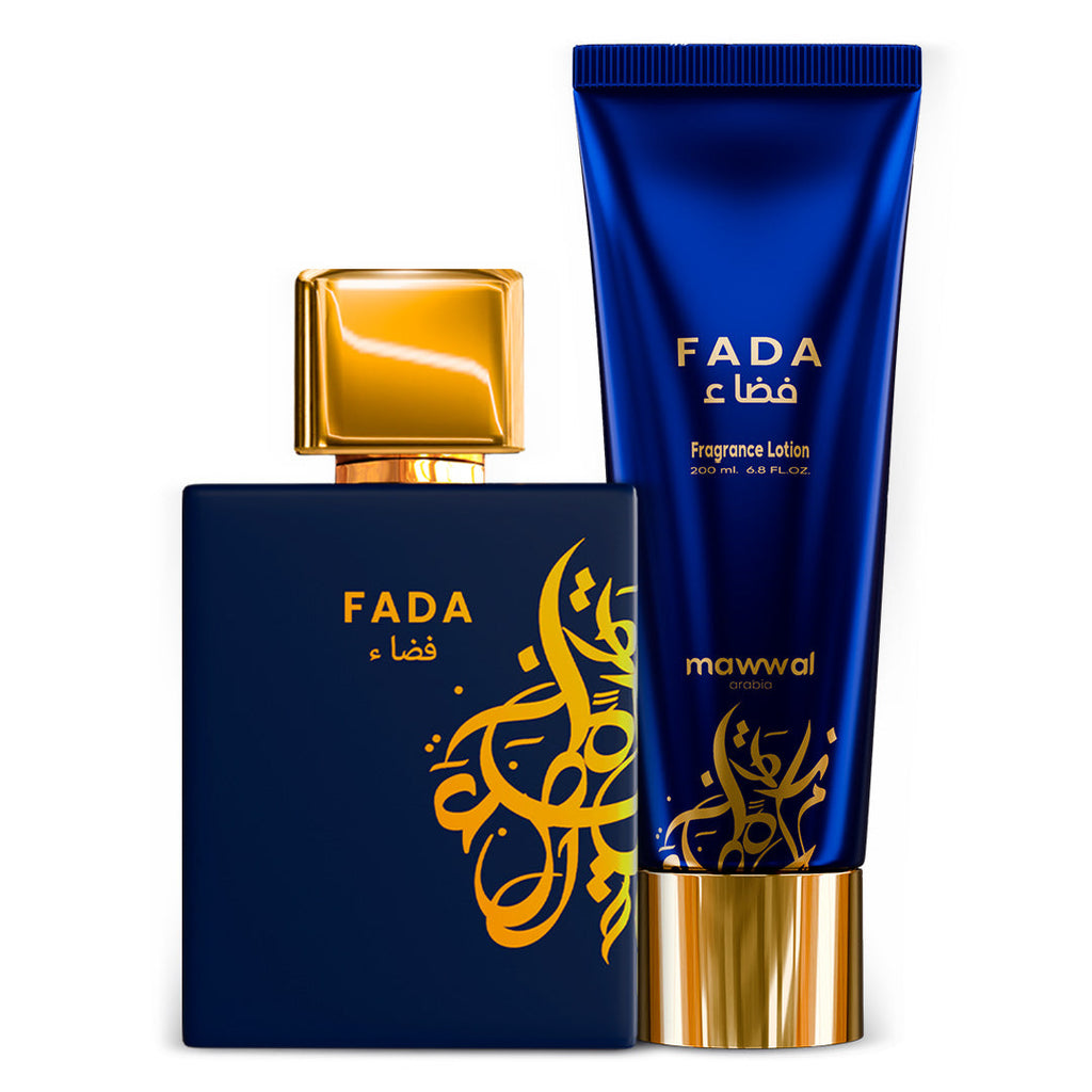 Kit Masculino Fada Mawwal Arábia – Perfume e Hidratante Corporal