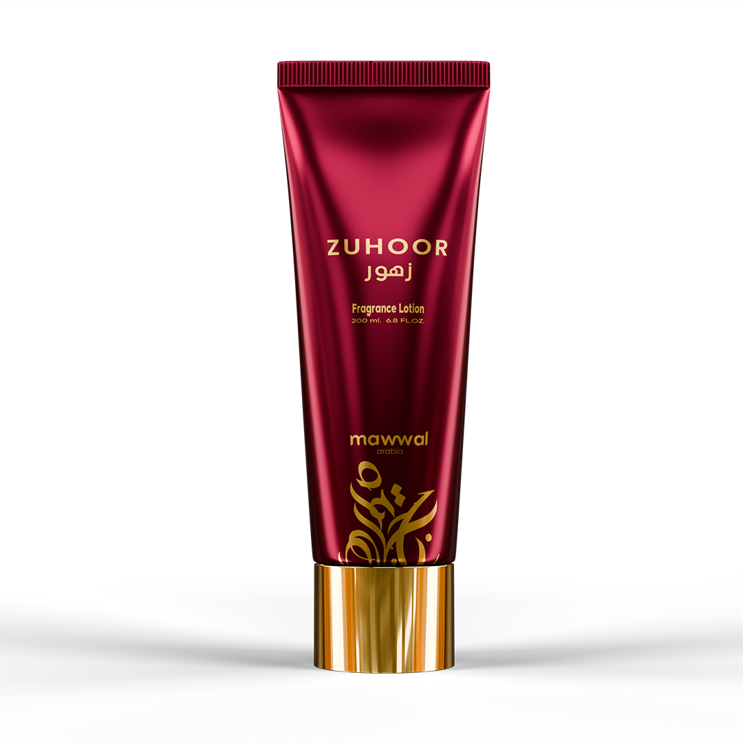 Kit Feminino Zuhoor Mawwal Arábia – Perfume e Hidratante Corporal
