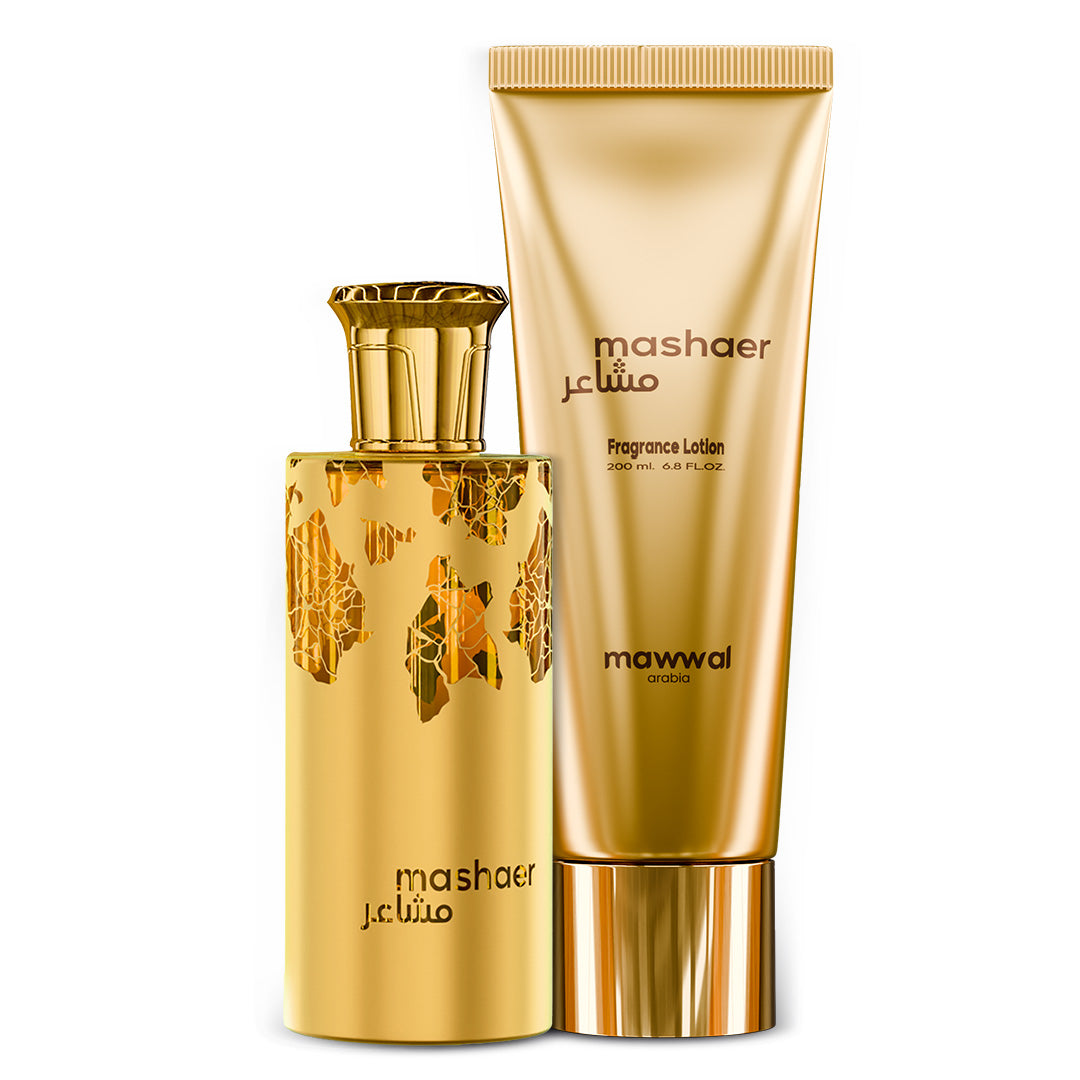 Kit Feminino Mashaer Mawwal Arábia – Perfume e Hidratante Corporal